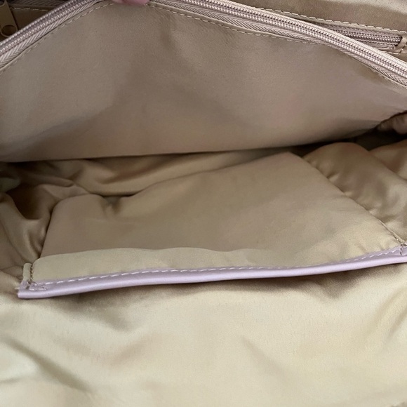 Giani Bernini Rose Nappa Satchel New With Tags Pockets Hand And Shoulder Straps - Picture 13 of 15